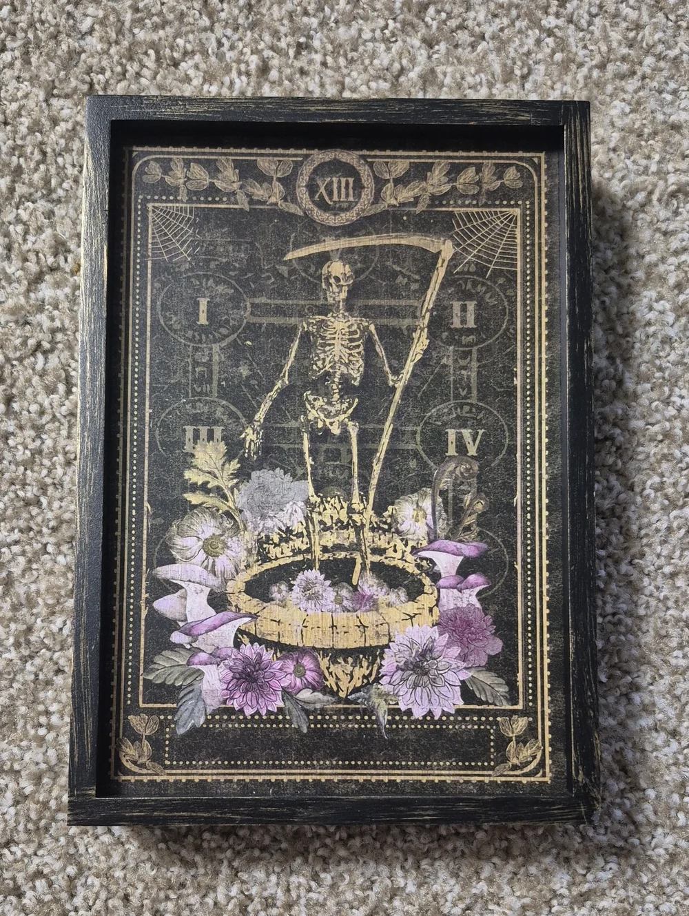Halloween Grim Reaper Floral Decor